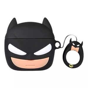 Batman Silicone | 3D Funny Cartoon with Keychain | AirPods Pro